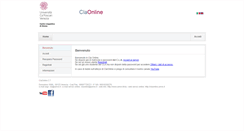 Desktop Screenshot of claonline.unive.it